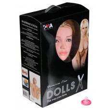 Большегрудая блондинка с реалистичной вагиной Dolls X