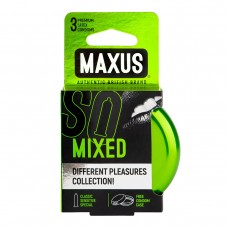 Набор презервативов в железном кейсе MAXUS Mixed (3 шт)
