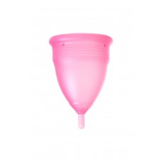 Менструальная силиконовая чаша L-ка розовая 