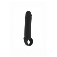 Удлиняющая насадка закрытого с фиксацией на мошонке No 31 Stretchy Penis Extension