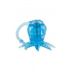 Вибро-осьминожка White Label Octopus (1 режим вибрации) голубой