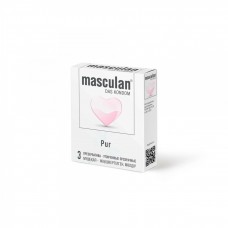 Классические презервативы с большим количеством смазки Masculan PUR (3 шт)