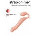 Безремневой гнущийся страпон Strap-On-Me Semi-Realistic (размер M, 16 см)
