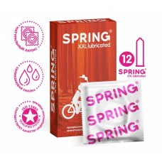 Ароматизированные презервативы увеличенного размера Spring XXL (12 шт)