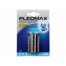 Комплект из 2 батареек Pleomax Super Heavy Duty (тип AA)