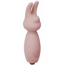 Мини-стимулятор с ушками Funny Bunny розовый