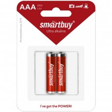 Набор из 2-х батареек SMARTBUY ULTRA Alkaline  (тип AAA)