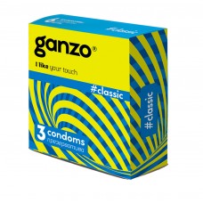 Презервативы GANZO NEW CLASSIC No3 Классические с силиконовой смазкой