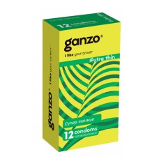 Презервативы GANZO Ultra thin No12 Супер тонкие