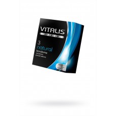 Презервативы классические VITALIS Premium Natural (3 шт)
