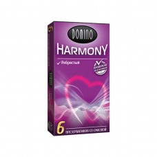 Ребристые презервативы Domino Harmony (6 шт)