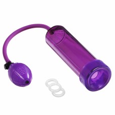 Фиолетовая вакуумная помпа с эрекционным кольцом Discovery RACER